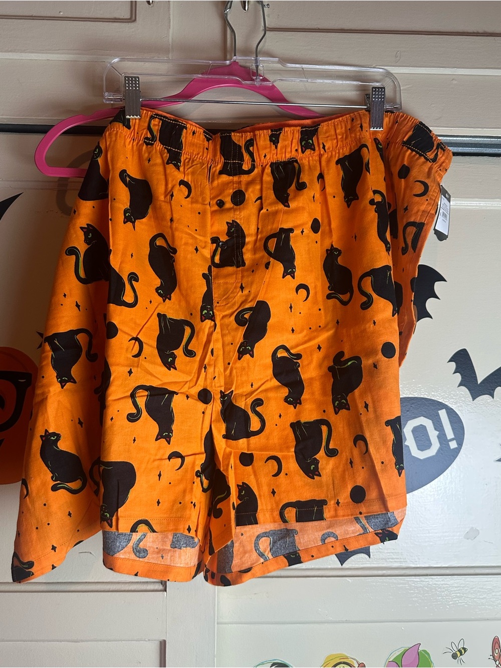 Women’s Halloween boxer pajama shorts- Hyde and eek bootique ; size 4X